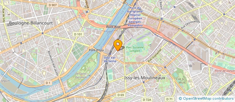 localisation de l'entreprise MOBILIS PRO à ISSY-LES-MOULINEAUX