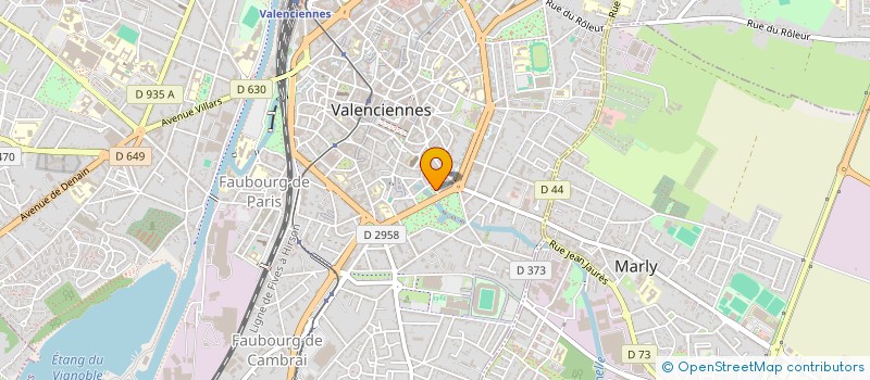 localisation de l'entreprise MOBILIS SERVICES à VALENCIENNES