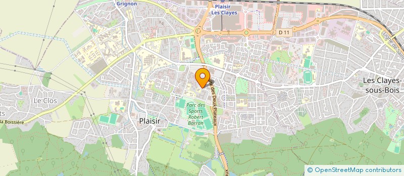 localisation de l'entreprise MOBILISATION ASSOCIATIVE POUR LE DEVELOPPEMENT ACTIF DU SPORT à PLAISIR