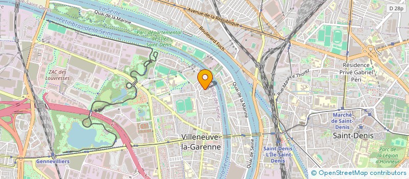 localisation de l'entreprise MOBILISATION GPECC. à VILLENEUVE-LA-GARENNE