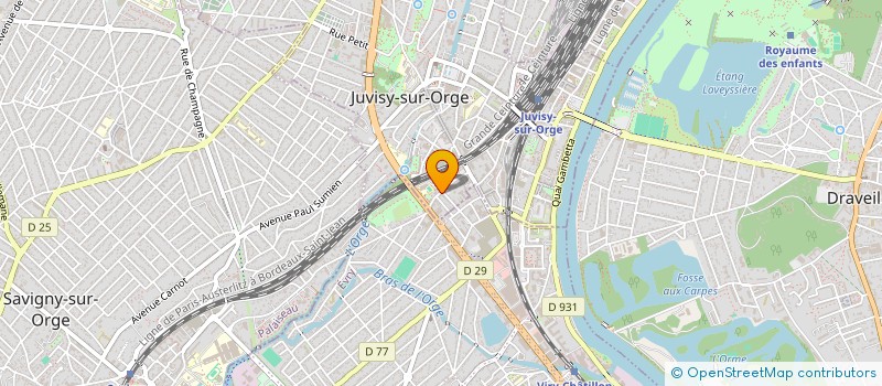 localisation de l'entreprise MOBILISER POUR PREVENIR, EDUQUER ET FORMER à JUVISY-SUR-ORGE