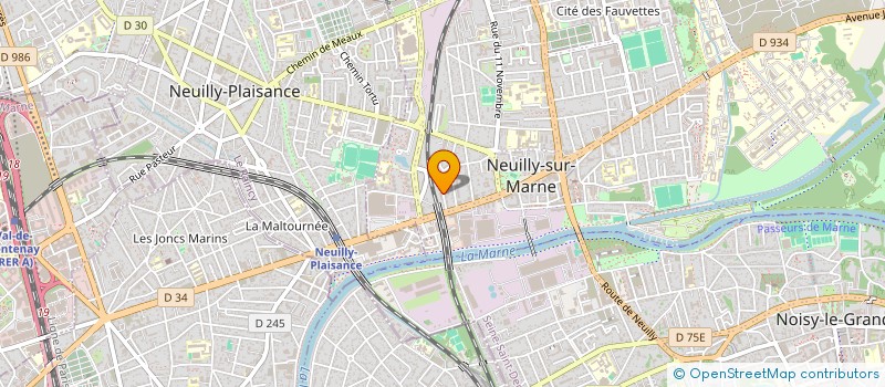 localisation de l'entreprise MOBILISWAYS à NEUILLY-SUR-MARNE