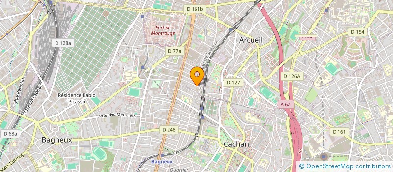 localisation de l'entreprise MOBILIT& STRATEGIE CONSEIL à ARCUEIL