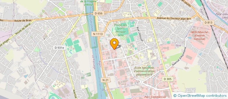 localisation de l'entreprise MOBILITE 47 à AGEN
