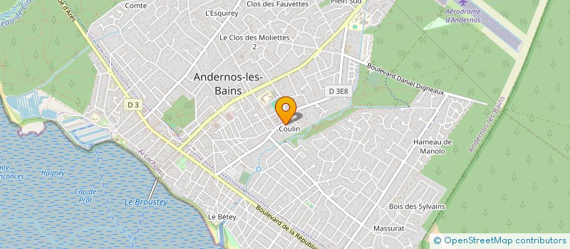 localisation de l'entreprise MOBILITE BASSIN à ANDERNOS-LES-BAINS