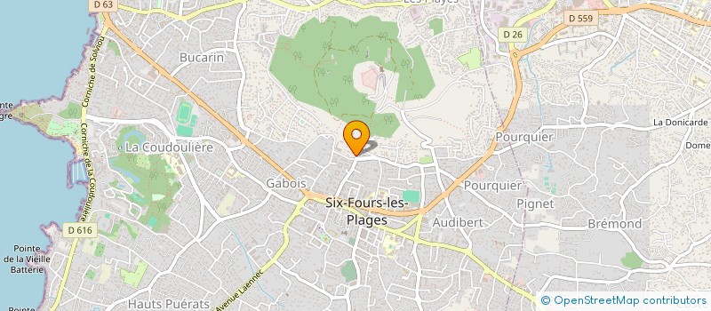localisation de l'entreprise MOBILITE CONCEPT à SIX-FOURS-LES-PLAGES