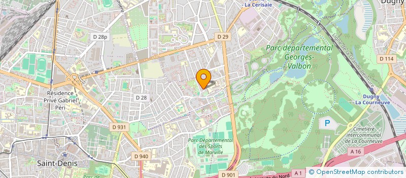 localisation de l'entreprise MOBILITE EXPRESS  SAINT-DENIS