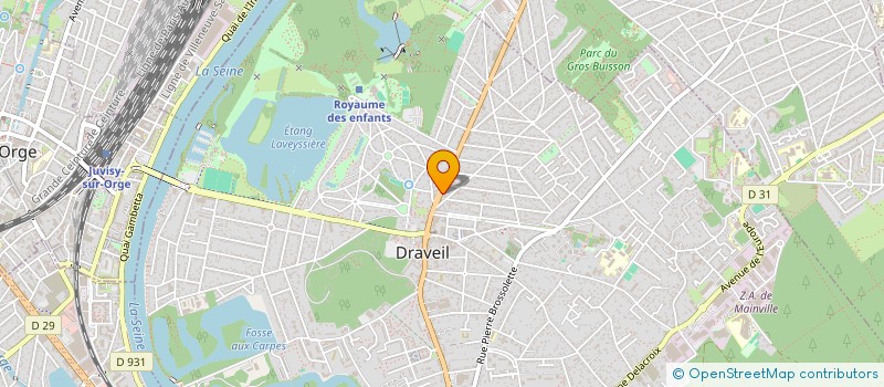 localisation de l'entreprise MOBILITE PRESTIGE  DRAVEIL