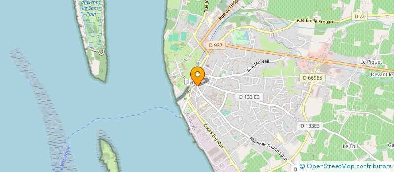 localisation de l'entreprise MOBILITE SOLIDARITE INSERTION INFORMATIONS  BLAYE