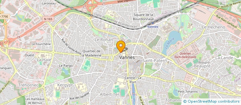 localisation de l'entreprise MOBILITEEN à VANNES