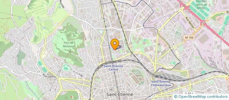 localisation de l'entreprise MOBILITES  SAINT-ETIENNE