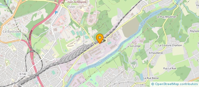 localisation de l'entreprise MOBILITEX  LIMOGES