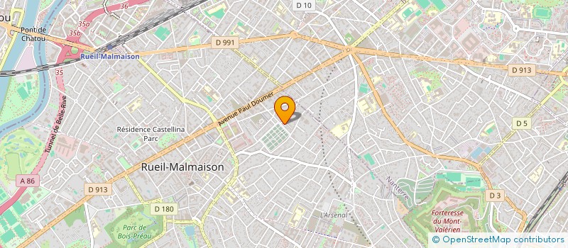 localisation de l'entreprise MOBILITIZ à RUEIL-MALMAISON
