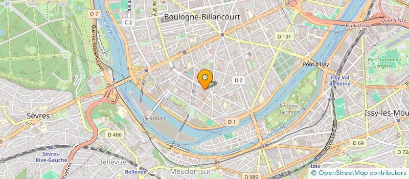 localisation de l'entreprise MOBILITY 54 INVESTMENT SAS  BOULOGNE-BILLANCOURT