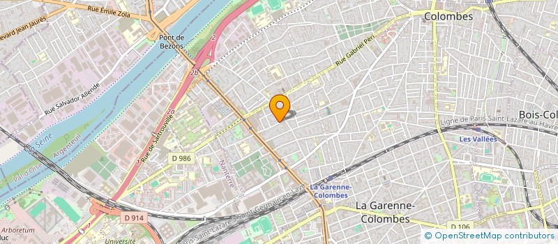 localisation de l'entreprise MOBILITY AND CO à COLOMBES