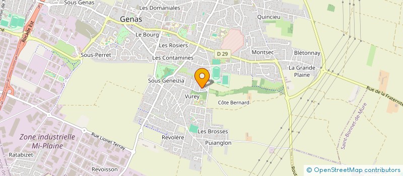 localisation de l'entreprise MOBILITY ASSIST à GENAS