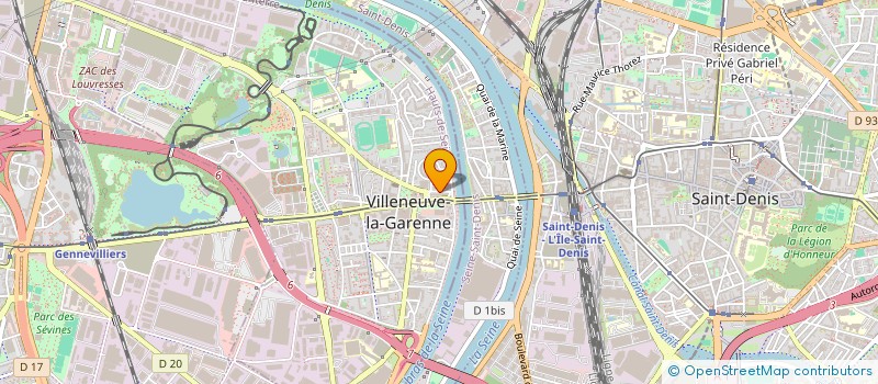localisation de l'entreprise MOBILITY ECO à VILLENEUVE-LA-GARENNE