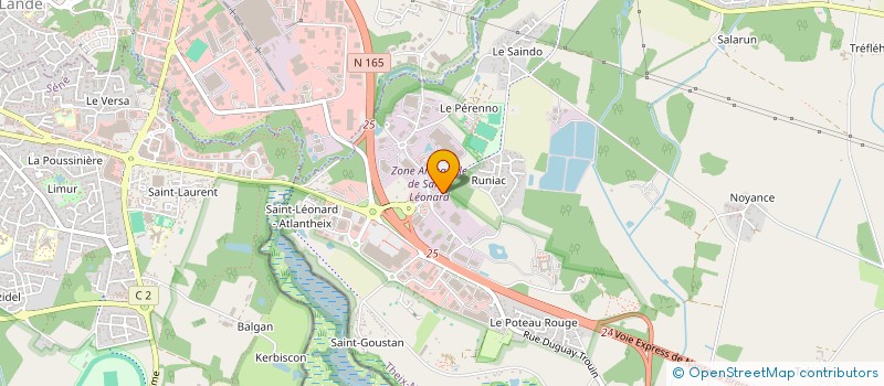 localisation de l'entreprise MOBILITY - GROUPE CAREXO à THEIX-NOYALO