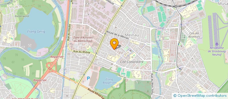 localisation de l'entreprise MOBILITY PARE BRISE à STRASBOURG