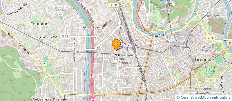 localisation de l'entreprise MOBILIZ à GRENOBLE