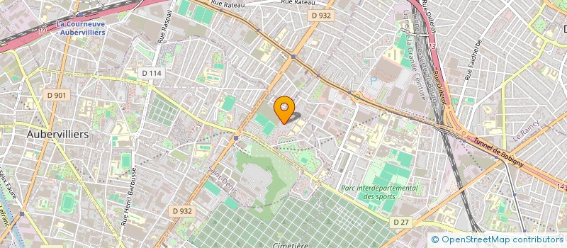 localisation de l'entreprise MOBILLIA HOME à PANTIN