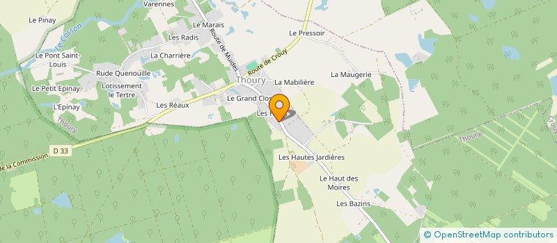 localisation de l'entreprise MOBILO  LA FERTE-SAINT-CYR