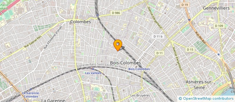 localisation de l'entreprise MOBILOISIRS à BOIS-COLOMBES