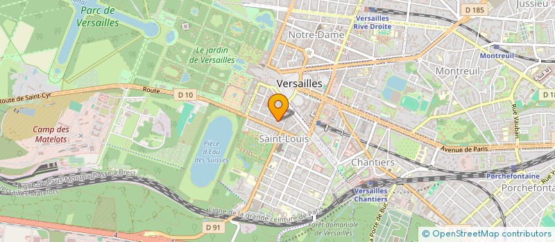 localisation de l'entreprise MOBILOW à VERSAILLES