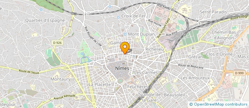 localisation de l'entreprise MOBILS ET MEDIAS à NIMES