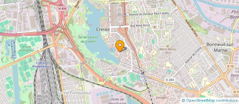 localisation de l'entreprise MOBILTECH RB à CRETEIL