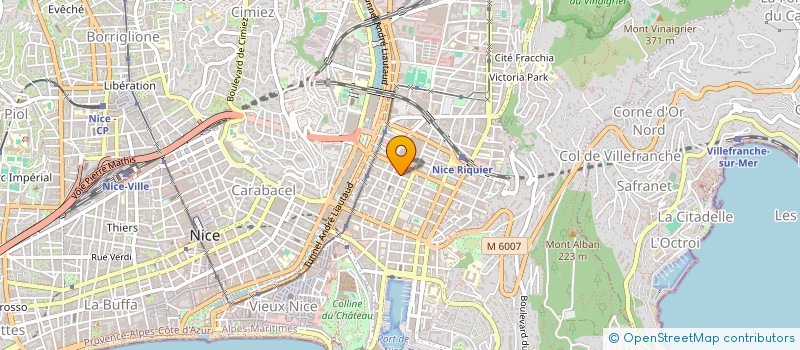 localisation de l'entreprise MOBILTREND à NICE