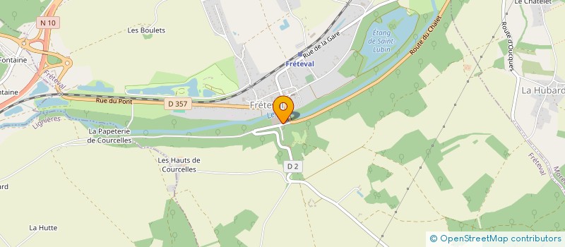 localisation de l'entreprise MOBILUR à FRETEVAL