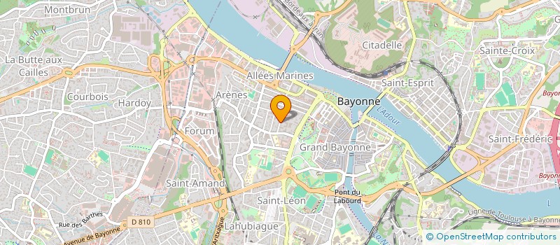 localisation de l'entreprise MOBILUS  BAYONNE