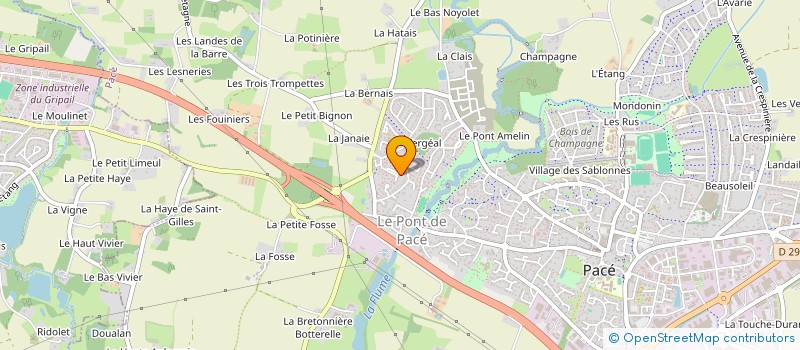 localisation de l'entreprise MOBILYS à PACE
