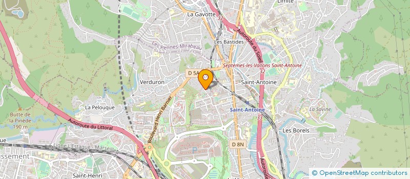 localisation de l'entreprise MOBILYS CONCEPT à MARSEILLE