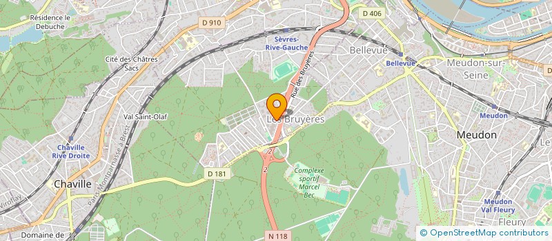 localisation de l'entreprise MOBIM à SEVRES