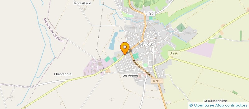 localisation de l'entreprise MOBIMETAL à LEVROUX