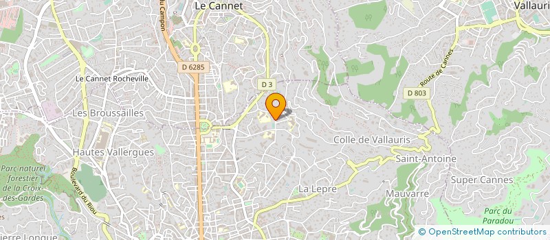localisation de l'entreprise MOBIPAL à CANNES