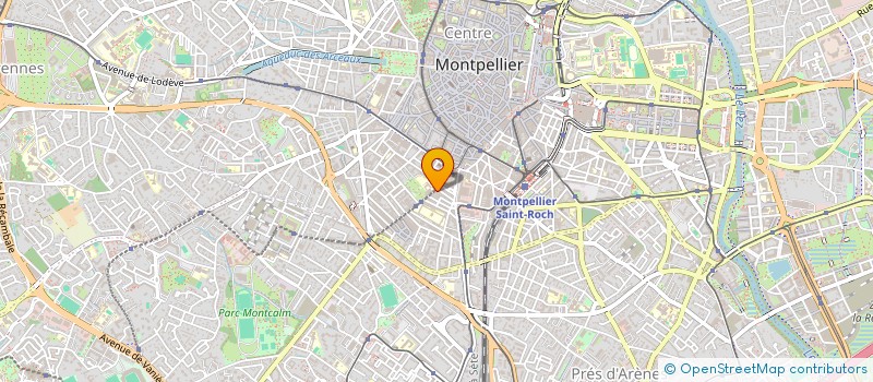 localisation de l'entreprise MOBIPHONE à MONTPELLIER