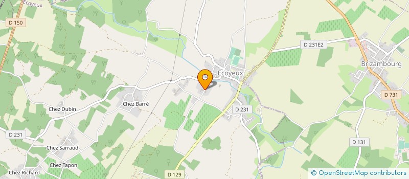 localisation de l'entreprise MOBIPIN à ECOYEUX