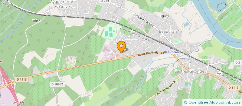 localisation de l'entreprise MOBIPOSE à BEAUTIRAN