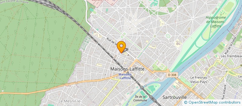 localisation de l'entreprise MOBIPRO  MAISONS-LAFFITTE