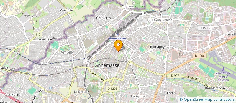 localisation de l'entreprise MOBIPRO  ANNEMASSE
