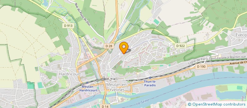 localisation de l'entreprise MOBIPRO  MEULAN-EN-YVELINES