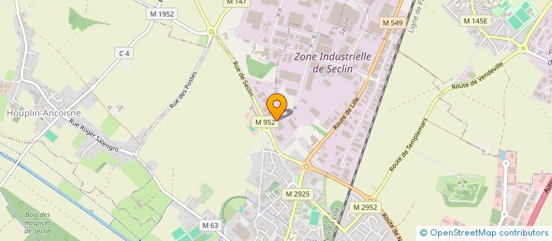 localisation de l'entreprise MOBIPUR à SECLIN