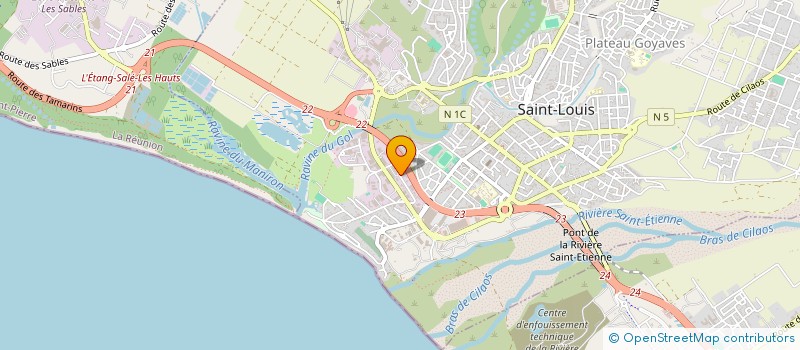 localisation de l'entreprise MOBIRO à SAINT-LOUIS