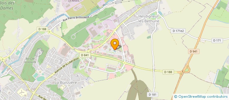 localisation de l'entreprise MOBISANTE à BRUAY-LA-BUISSIERE