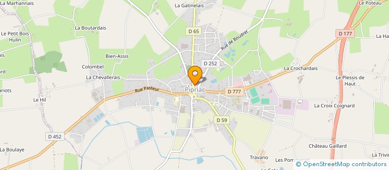 localisation de l'entreprise MOBISOL 35550 à PIPRIAC