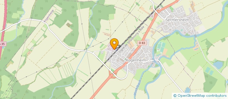 localisation de l'entreprise MOBISPORT  KOGENHEIM