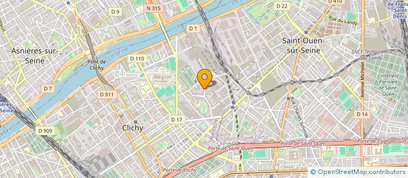 localisation de l'entreprise MOBISYS à CLICHY